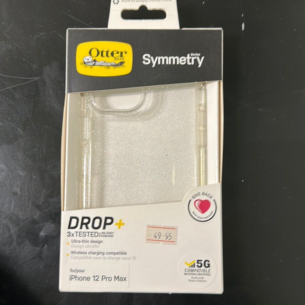 iPhone 12 pro max glitter case